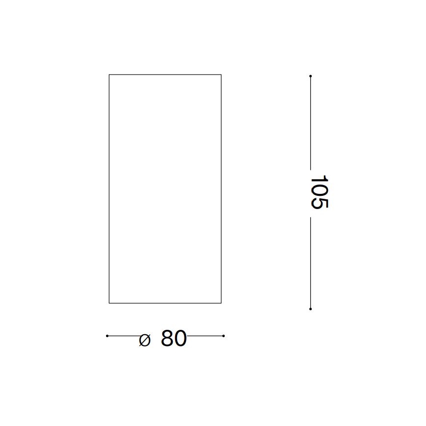 Ideal Lux - Foco LED NITRO LED/10W/230V diá. 8 cm CRI 90 negro