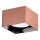 Ideal Lux - Foco LED SPIKE 1xGX53/9W/230V 10x10 cm cobre