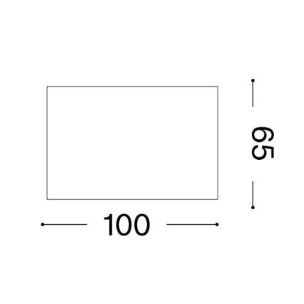 Ideal Lux - Foco LED SPIKE 1xGX53/9W/230V 10x10 cm dorado