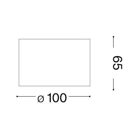 Ideal Lux - Foco LED SPIKE 1xGX53/9W/230V blanco