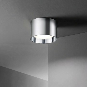 Ideal Lux - Foco LED SPIKE 1xGX53/9W/230V Ø 10 cm cromo brillante