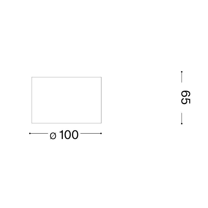 Ideal Lux - Foco LED SPIKE 1xGX53/9W/230V Ø 10 cm cromo brillante