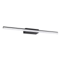 Ideal Lux - Iluminación LED para espejos de baño RIFLESSO LED/16W/230V 62 cm CRI 90 IP54 negro