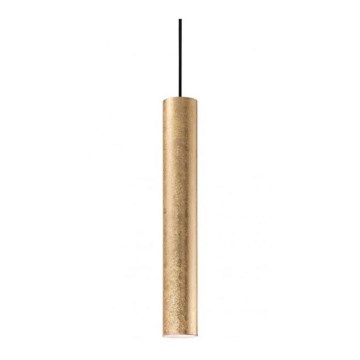 Ideal Lux - Lámpara colgante 1xGU10/28W/230V dorado