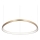 Ideal Lux - Lámpara colgante con cable GEMINI LED/56W/230V 2700K diámetro 81 cm CRI 90 latón