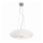 Ideal Lux - Lámpara colgante con cable GLORY 3xE27/60W/230V diámetro 50 cm blanca