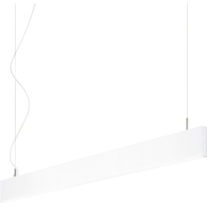 Ideal Lux - Lámpara colgante con cable LINUS LED/32W/230V 3000K IRC 90 120 cm blanca