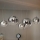 Ideal Lux - Lámpara colgante con cable NEMO PLUS 5xE27/42W/230V cromo brillante/gris ahumado