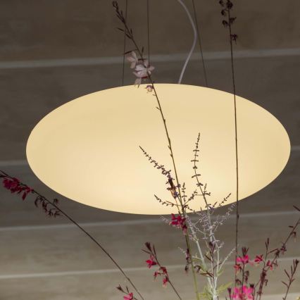 Ideal Lux - Lámpara colgante con cable SMARTIES 3xE27/42W/230V 50 cm blanca