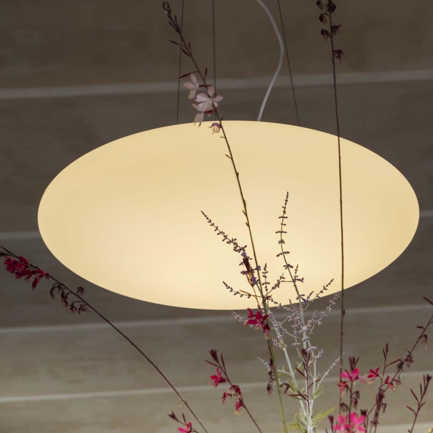 Ideal Lux - Lámpara colgante con cable SMARTIES 3xE27/42W/230V 50 cm blanca