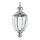 Ideal Lux - Lámpara colgante con cadena 1 x casquillo E27/60W/230V, diámetro 25 cm, cromado brillante