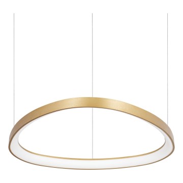 Ideal Lux - Lámpara colgante LED con cable GEMINI LED/47W/230V 2700K Ø 61 cm CRI 90 latón