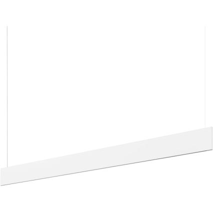 Ideal Lux - Lámpara colgante LED con cable STEEL LED/24W/230V 3000K CRI 90 120 cm blanca