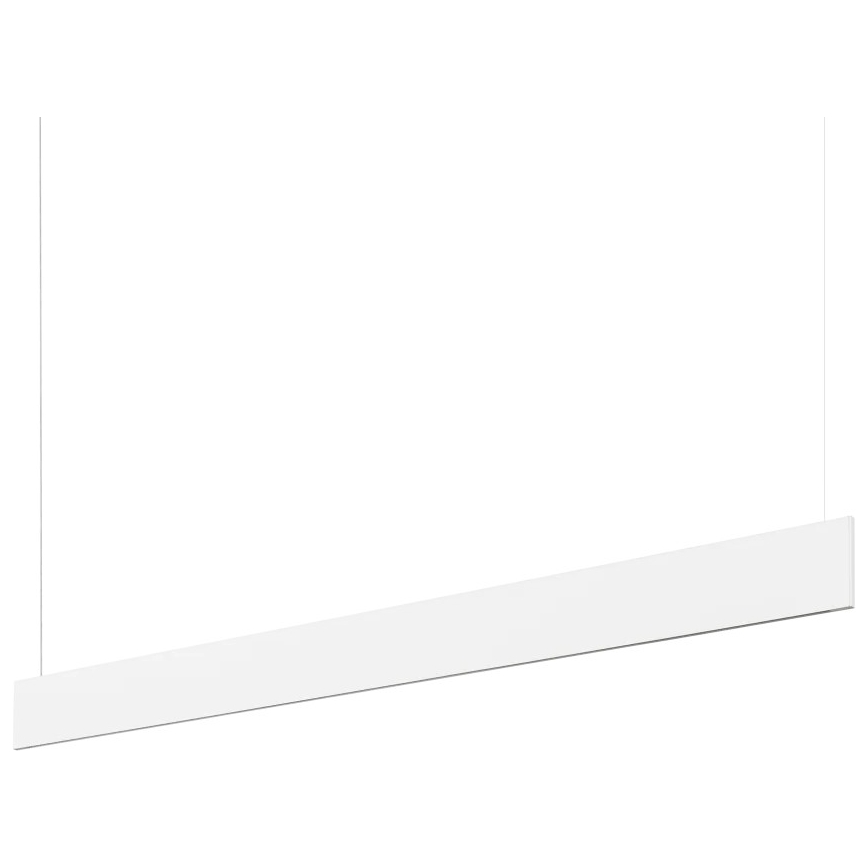 Ideal Lux - Lámpara colgante LED con cable STEEL LED/24W/230V 3000K CRI 90 120 cm blanca