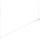 Ideal Lux - Lámpara colgante LED con cable YOKO LED/17W/230V CRI 90 blanca
