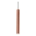 Ideal Lux - Lámpara colgante LED en cable LOOK 1xGU10/7W/230V CRI 90 Ø 6 cm acabado cobre