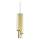 Ideal Lux - Lámpara colgante LED regulable con cable DORICA 3xLED/9W/230V IRC 90 Ø 9,5 cm latón