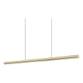 Ideal Lux - Lámpara colgante LED regulable con cable DORICA LED/35W/230V CRI 90 140 cm latón