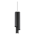 Ideal Lux - Lámpara colgante LED regulable en cable DORICA 3xLED/9W/230V CRI 90 Ø 9,5 cm negro