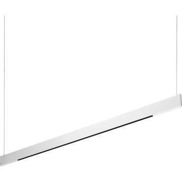 Ideal Lux - Lámpara colgante LED suspendida por cable DESK ACCENT LED/36W/230V CRI 90 120 cm blanca