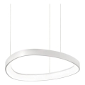 Ideal Lux - Lámpara colgante LED suspendida por cable GEMINI LED/36W/230V 4000K diámetro 42,5 cm CRI 90 blanco