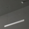 Ideal Lux - Lámpara colgante LED suspendida por cable OFFICE LED/30W/230V 3000K CRI 90 blanca