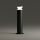 Ideal Lux - Lámpara de exterior TORRE 1xE27/15W/230V 60 cm IP65 negra
