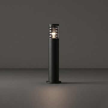 Ideal Lux - Lámpara de exterior TRONCO 1xE27/42W/230V 60 cm IP65 negra