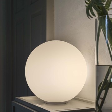Ideal Lux - Lámpara de mesa LED MAPA 1xG9/3W/230V diá. 10 cm blanco