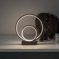 Ideal Lux - Lámpara de mesa LED OZ LED/22W/230V CRI 90 negro