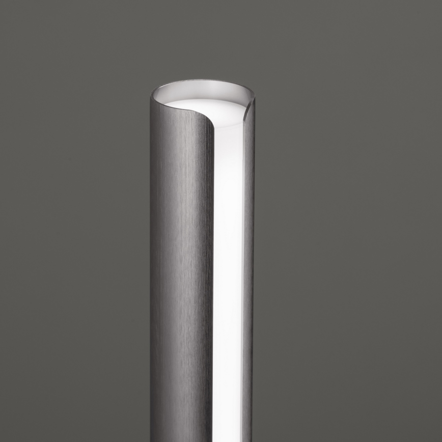 Ideal Lux - Lámpara de mesa LED regulable DORICA LED/8W/230V CRI 90 cromo mate