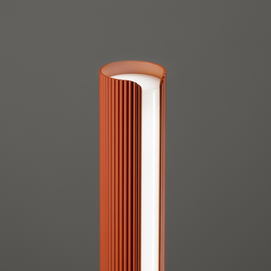 Ideal Lux - Lámpara de mesa LED regulable DORICA LED/8W/230V CRI 90 naranja