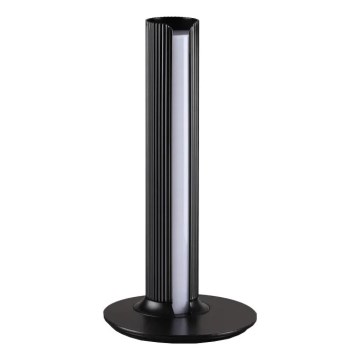 Ideal Lux - Lámpara de mesa LED regulable DORICA LED/8W/230V CRI 90 negra