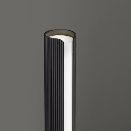 Ideal Lux - Lámpara de mesa LED regulable DORICA LED/8W/230V CRI 90 negra