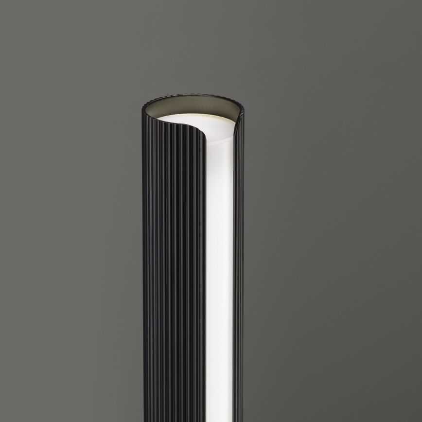 Ideal Lux - Lámpara de mesa LED regulable DORICA LED/8W/230V CRI 90 negra