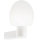 Ideal Lux - Lámpara de pared exterior CLIO 1xE27/42W/230V IP44 blanca