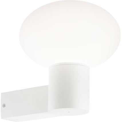 Ideal Lux - Lámpara de pared exterior CLIO 1xE27/42W/230V IP44 blanca