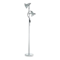 Ideal Lux - Lámpara de pie 2xE27/60W/230V acabado cromado brillante