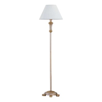 Ideal Lux - Lámpara de pie FIRENZE 1xE14/40W/230V dorado