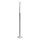 Ideal Lux - Lámpara de pie LED regulable DORICA 3xLED/33W/230V CRI 90 blanca