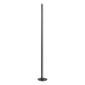 Ideal Lux - Lámpara de pie LED regulable DORICA LED/50W/230V CRI 90 negra