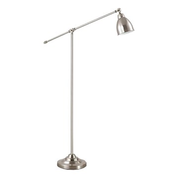 Ideal Lux - Lámpara de pie NEWTON 1xE27/42W/230V cromo brillante