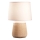 Ideal Lux - Lámpara de sobremesa KALI 1xE14/40W/230V crema/beige