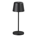 Ideal Lux - Lámpara de sobremesa LED de exterior táctil regulable CUTE LED/2,5W/3,7V USB 2200-2700K IP65 negro