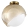 Ideal Lux - Lámpara de techo BLOOM 1xE27/42W/230V Ø 30 cm dorada/beige ahumado