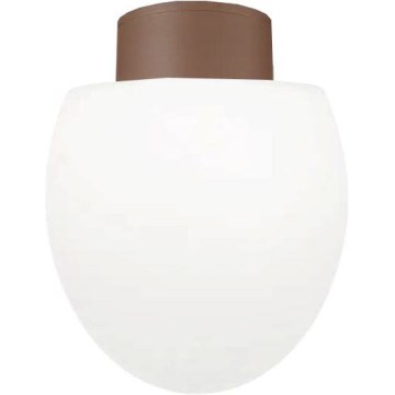 Ideal Lux - Lámpara de techo para exterior CLIO 1xE27/42W/230V IP44 marrón
