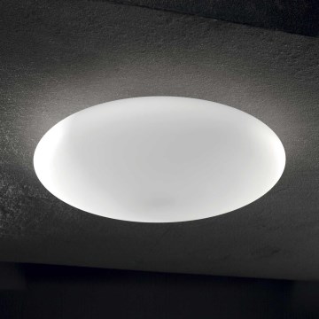 Ideal Lux - Lámpara de techo SMARTIES 1xE27/42W/230V Ø 33 cm blanca