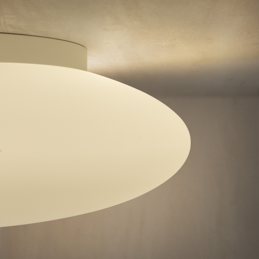 Ideal Lux - Lámpara de techo SMARTIES 1xE27/42W/230V Ø 33 cm blanca
