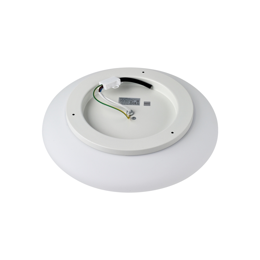 Ideal Lux - Lámpara de techo SMARTIES 1xE27/42W/230V Ø 33 cm blanca