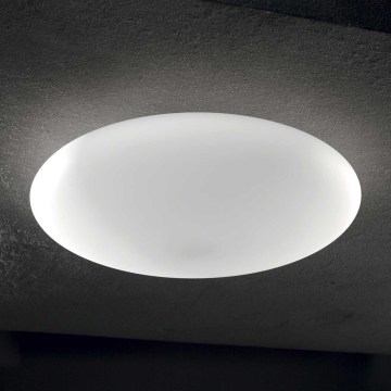 Ideal Lux - Lámpara de techo SMARTIES 2xE27/42W/230V Ø 42,5 cm blanca